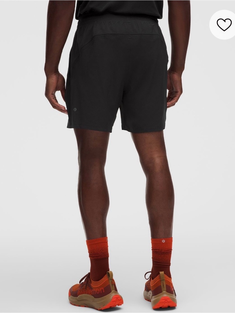lululemon athletica Black Performance Shorts